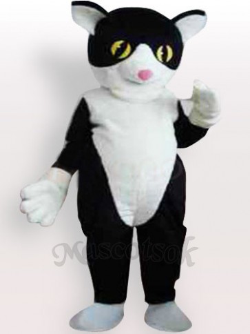 Black Little Cat Adult Mascot Costume