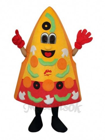 Pizza Mascot Adult Costume 