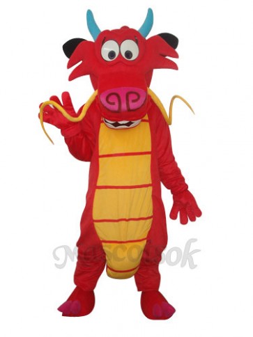 Mushu Mascot Adult Costume 