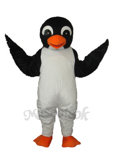 Orange Mouth Penguin Mascot Adult Costume 