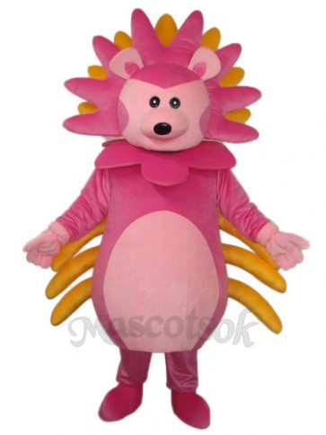 Pink Hedgehog Mascot Adult Costume 