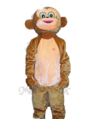 Happy Monkey Mascot Adult Costume 