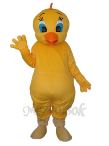 Yellow Chicken Mascot Adult Costume 