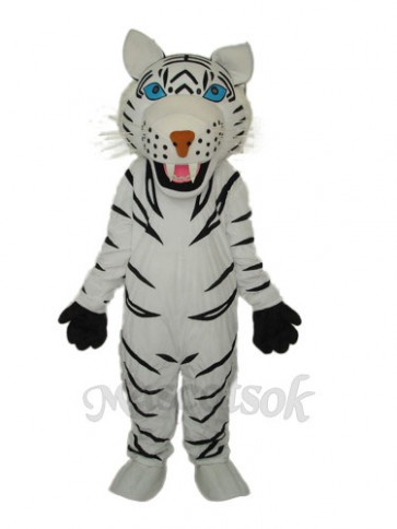2nd Version Of The White Tiger Mascot Adult Costume 