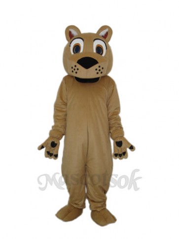 Beardless Lion Mascot Adult Costume 