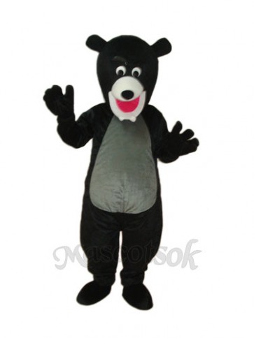 Black Bear Mascot Adult Costume 