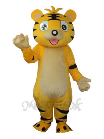 Small Tiger Mascot Adult Costume 