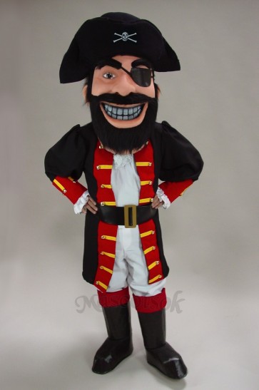 Redbeard Pirate Costume Mascot