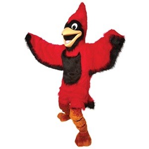 Adult Friendly Cardinal Mascot Costume