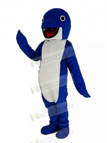 Cute Blue Whale Costume Mascot Animal