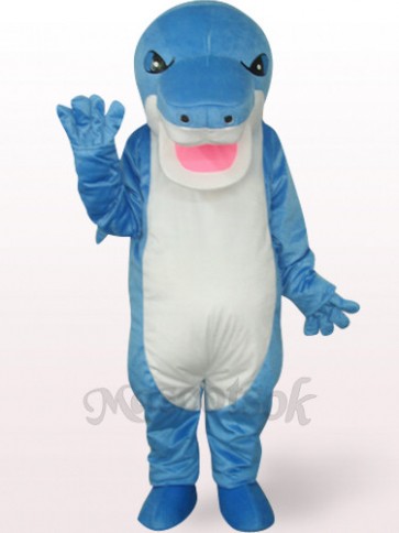 Blue Shark Plush Mascot Costume