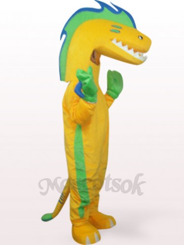 Eel In Yellow Clothes Plush Mascot Costume