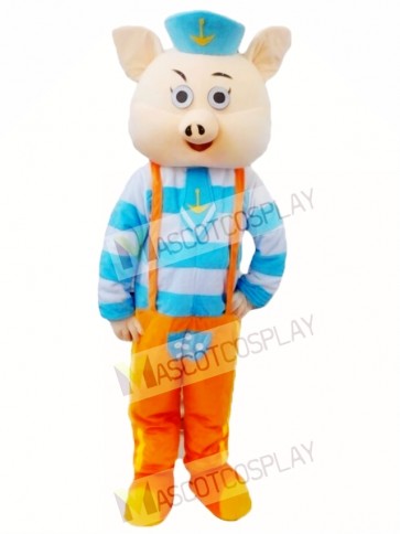 Cartoon Pig Mascot Costume