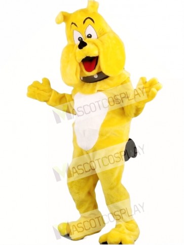 Cartoon Bulldog Mascot Costume