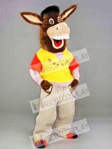 Martin the Donkey Mascot Costume