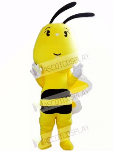 Big Head Bee Mascot Costume