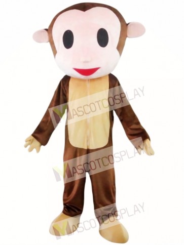 Big Head Monkey Mascot Costume
