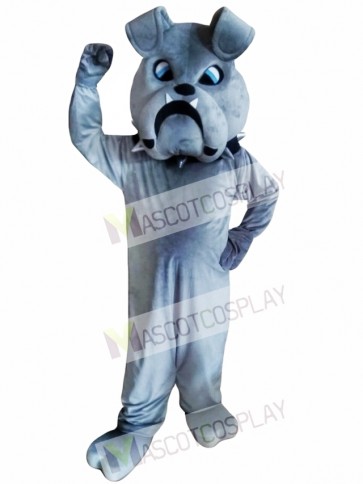Grey Bulldog Mascot Costumes  