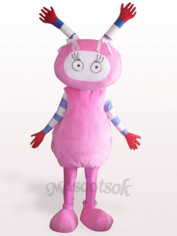 Pink Fairy Plush Adult Mascot Costume