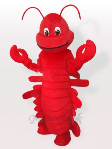 Red Cartoon Lobster Adult Mascot Funny Costume
