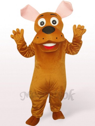 Round Nose Dog Plush Mascot Costume