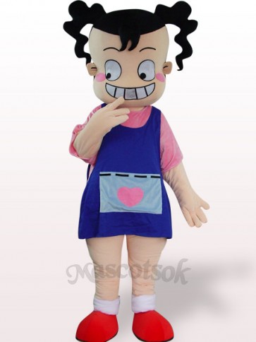 Ugly Girl Plush Adult Mascot Costume