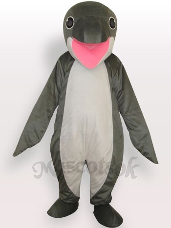 Whale Short Plush Adult Mascot Costume