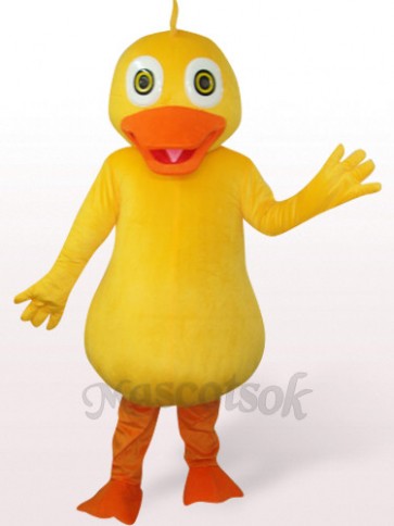 Yellow Duck Plush Mascot Costume