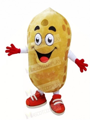 Happy Peanut Mascot Costume 