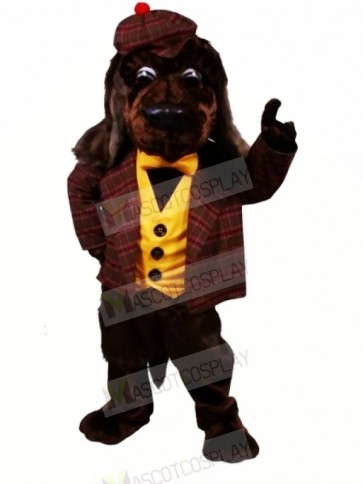 Brown Rover Dog Mascot Costumes Cartoon