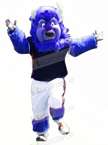 Strong Blue Buffalo Mascot Costumes Animal
