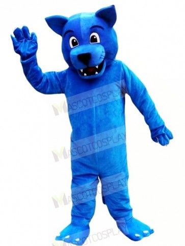 Funny Blue Leopard Mascot Costumes Animal