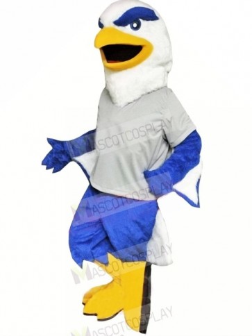 Blue and White Eagle Mascot Costumes Animal