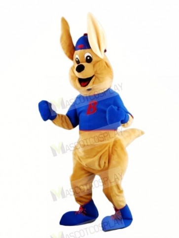Boxing Kangaroo with Long Ears Mascot Costumes Animal