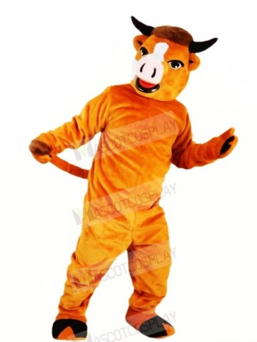 Strong Brwon Cattle Mascot Costumes Animal