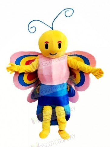 Beautiful Butterfly with Colorful Wings Mascot Costumes Animal	
