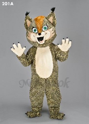 New Leopard Kitty Mascot Costume