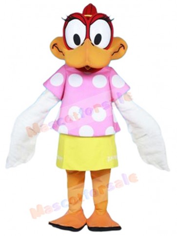 Zuzy Rooster mascot costume