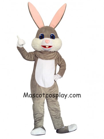 New Grey Easter Bunny Rabbit Mascot Costume