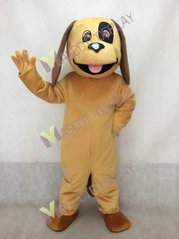 Cute Tan & Brown Dog Mascot Costume  