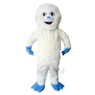 New Blue Hands Yeti Mascot Bigfoot Costume