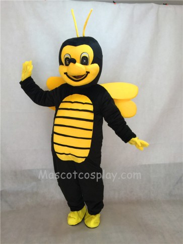 2nd Version of The Yellow an Blck Bee Mascot Adult Costume
