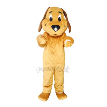 New Brown Ears Tan Dog Costume Mascot