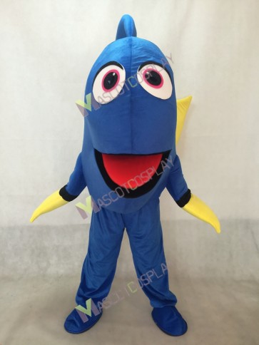Finding Dory Nemo Blue Fish Mascot Costume Cartoon Character Halloween
