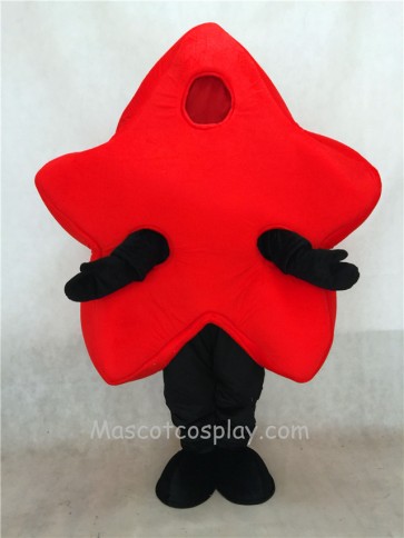 Red Star Mascot Costume