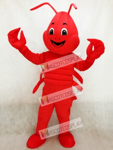 Realistic Animal Red Lobster Mascot Costume