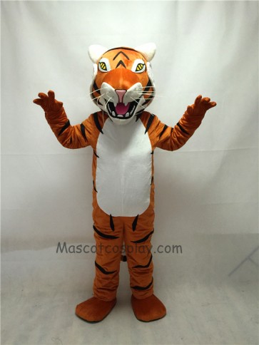 Fierce New Bengal Tiger Mascot Costume
