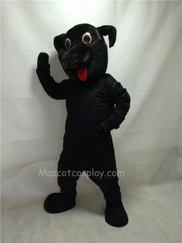 Cute New Black Labrador Dog Mascot Costume