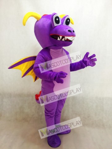 urple Thorn Dragon Mascot Costume