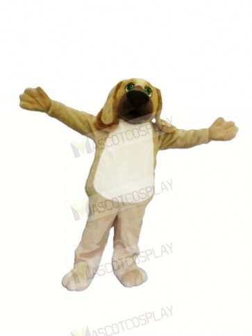 Brown Hound Dog Mascot Costumes Cartoon	